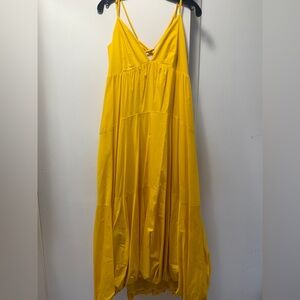Cinq à Sept Vibrant Yellow Maxi Dress